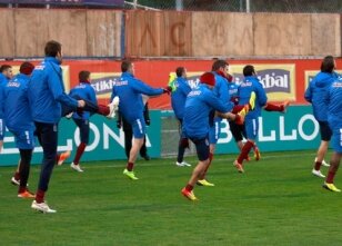 Trabzonspor'da fındıklı idman