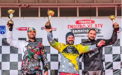 Trkiye Enduro ve ATV ampiyonas'nda kupalar sahibi buldu