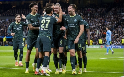 Manchester City, Real Madrid'i deplasmanda yıktı!