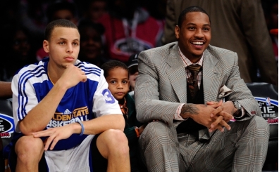 Carmelo'dan cesur iddia: 'Knicks, Curry'yi draft etse şampiyonduk'