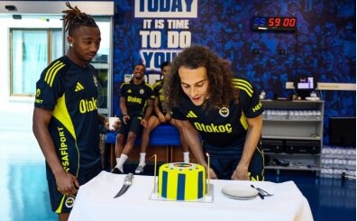 Matteo Guendouzi'ye doğum günü kutlaması