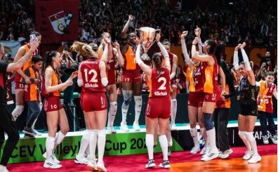 Galatasaray Daikin, CEV Cup şampiyonu!