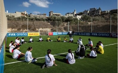 FIFA, Filistin'de iki mini sahayı halkın kullanımına açtı
