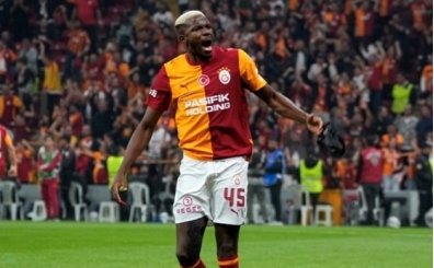 Galatasaray'da Osimhen, Fenerbahçe derbisine hazır!