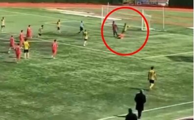 Rakibinin burnunu kıran futbolcu tutuklandı