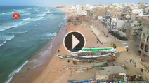 Dakar sahillerinde D�nya Kupas� heyecan�