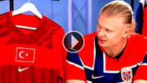 Erling Haaland, en �ok bizim formam�z� be�endi!