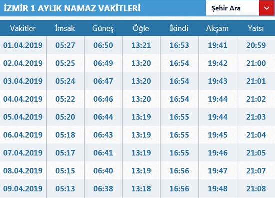 yatsi namazi saat kacta 2 nisan sali yatsi namazi saatleri