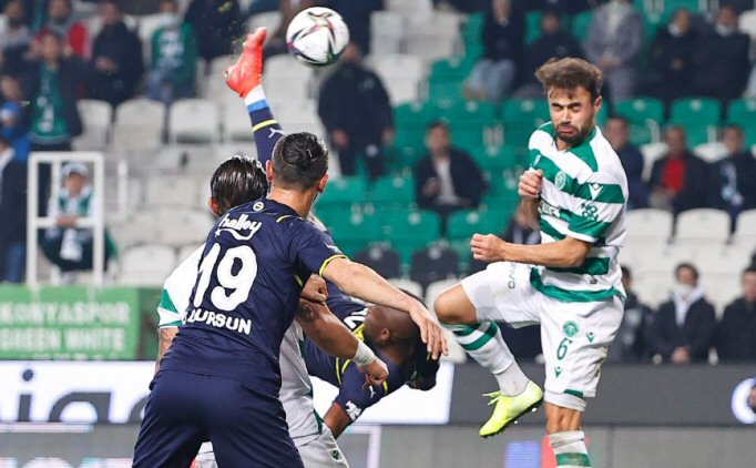 Konyaspor-Fenerbahce Ma�� K�r�lma An�