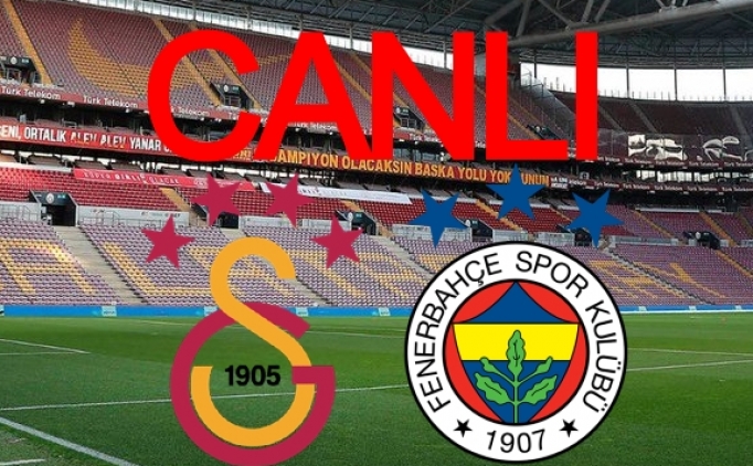 Fenerbahçe Galatasaray derbisinde ...