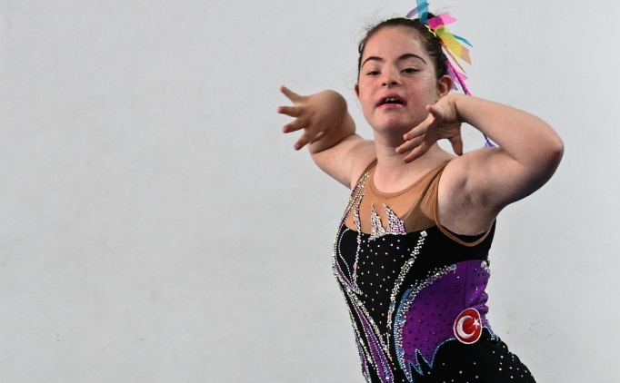 Down sendromlu cimnastik�i Selin Naz'�n hedefi, Avrupa'da madalya