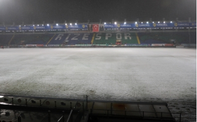 Süper Lig'de 1 maça daha kar engeli!