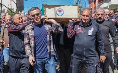 Trabzonspor'un altyap futbolcusu Mirkan Kurt'un cenazesi defnedildi