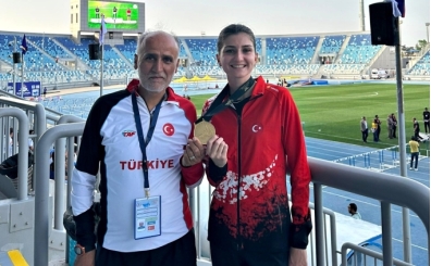 Bursal sporcu, Akdeniz Oyunlar'nda altn madalya kazand