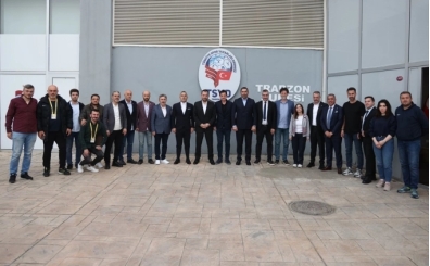Erturul Doan, TSYD Trabzon ubesi'ni ziyaret etti