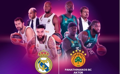 THY EuroLeague'de final vakti: Real Madrid - Panathinaikos