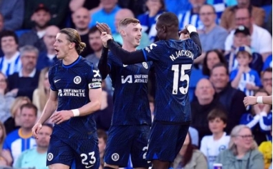 Chelsea zorlu mata Brighton'u 2 golle devirdi