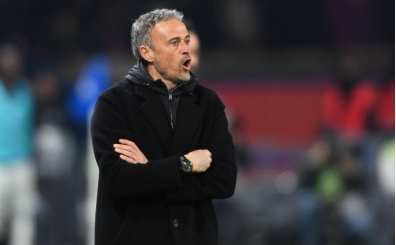 Luis Enrique'den antrenman sahasna dev taktik ekran!