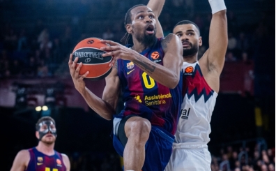 Barcelona'dan Baskonia'ya 258 say�l�k ma�ta galibiyet