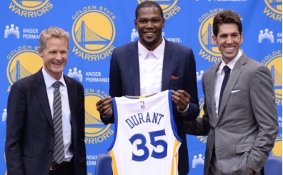 Durant: 'Warriors'a katıldım çünkü maç başına 120 sayı atıyorlardı'