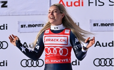ABD'li kayak Lindsey Vonn, tarihe geti!