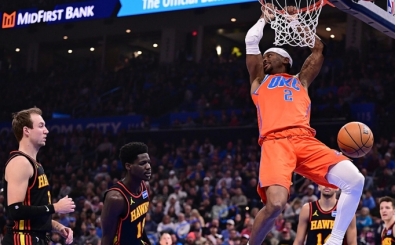 SGA 39 att�; OKC, Hawks'a �st �ste 7. yenilgisini ya�att�