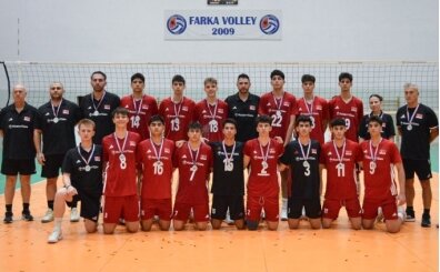 17 Yaş Altı Erkek Milli Voleybol Takımı, Balkan Şampiyonası'nda ikinci oldu