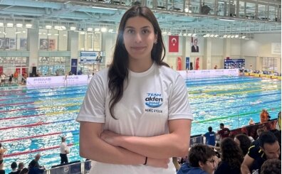 Milli yüzücü Meriç Uygun'dan Türkiye şampiyonluğu