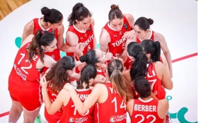 20 Ya� Alt� �mit K�z Milli Basketbol Tak�m�, Avrupa �ampiyonas�'nda �eyrek finalde