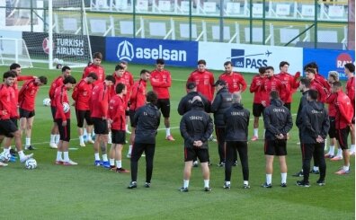 A Milli Takım'da iki isim idmanı tamamlayamadı