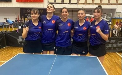 Milli masa tenis�iler, Balkan �ampiyonas�'nda 2'si alt�n 4 madalya kazand�