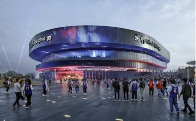 Sixers ve Flyers, yeni salonun planlar�n� tan�tt�
