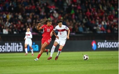 A Milli Kad�n Futbol Tak�m�, �svi�re'ye ma�lup