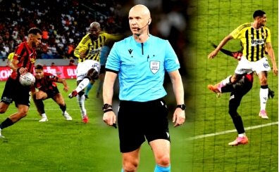 Anthony Taylor: 'Biri penaltı diğeri devam'