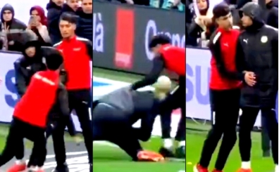 Olayl� finalde bir garip olay: Havlu krizi!