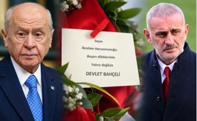 MHP lideri Bahçeli'den Hacıosmanoğlu'na destek!