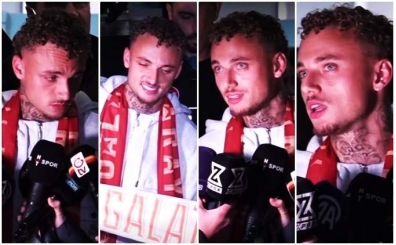 Galatasaray, Noa Lang'� �stanbul'a getirdi!