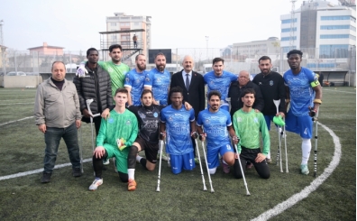 Gebze Belediyesi Ampute Futbol Tak�m�nda hedef 'ilk kupa'