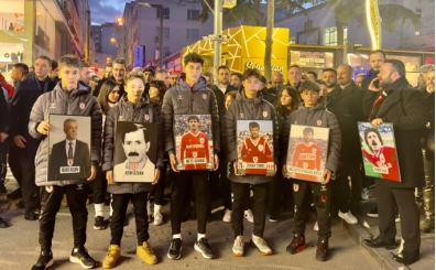 Samsunspor'dan 'futbol �ehitleri' i�in sessiz y�r�y��