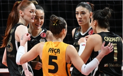 Vak�fBank, Galatasaray deplasman�nda set vermedi