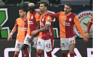 Galatasaray'dan Rizespor'a kar�� 8 ma�l�k seri