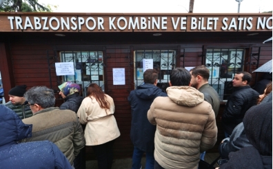 Trabzonspor-Fenerbah�e ma��n�n biletleri sat��a ��kt�