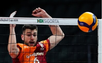 Galatasaray Erkek Voleybol Tak�m�, CEV Kupas�'nda Greenyard Maaseik'in konu�u