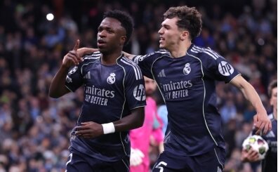 Real Madrid, Vinicius ile �eyrek finalde!