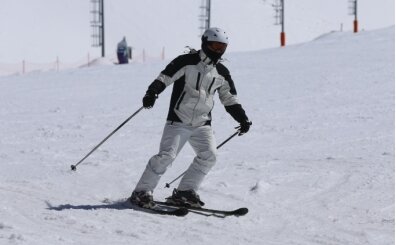 Paland�ken'de sezon 'bahar kaya��' ile devam ediyor