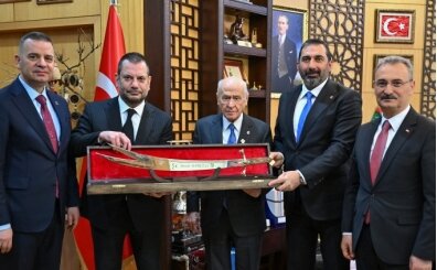 Ertu�rul Do�an, Bah�eli'yi ziyaret etti