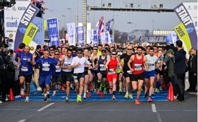 T�rkiye �� Bankas� 21. �stanbul Yar� Maratonu'nu ba�lad�