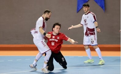 Be�ikta� Hentbol, Trabzonspor B�y�k�ehir'i ma�lup etti!