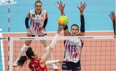 CEV Kad�nlar �ampiyonlar Ligi'nde 3.'l�k ma�� oynand�
