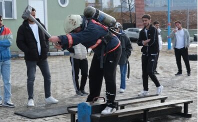 Ardahan'da üniversite öğrencileri afet spor oyunlarına hazırlanıyor